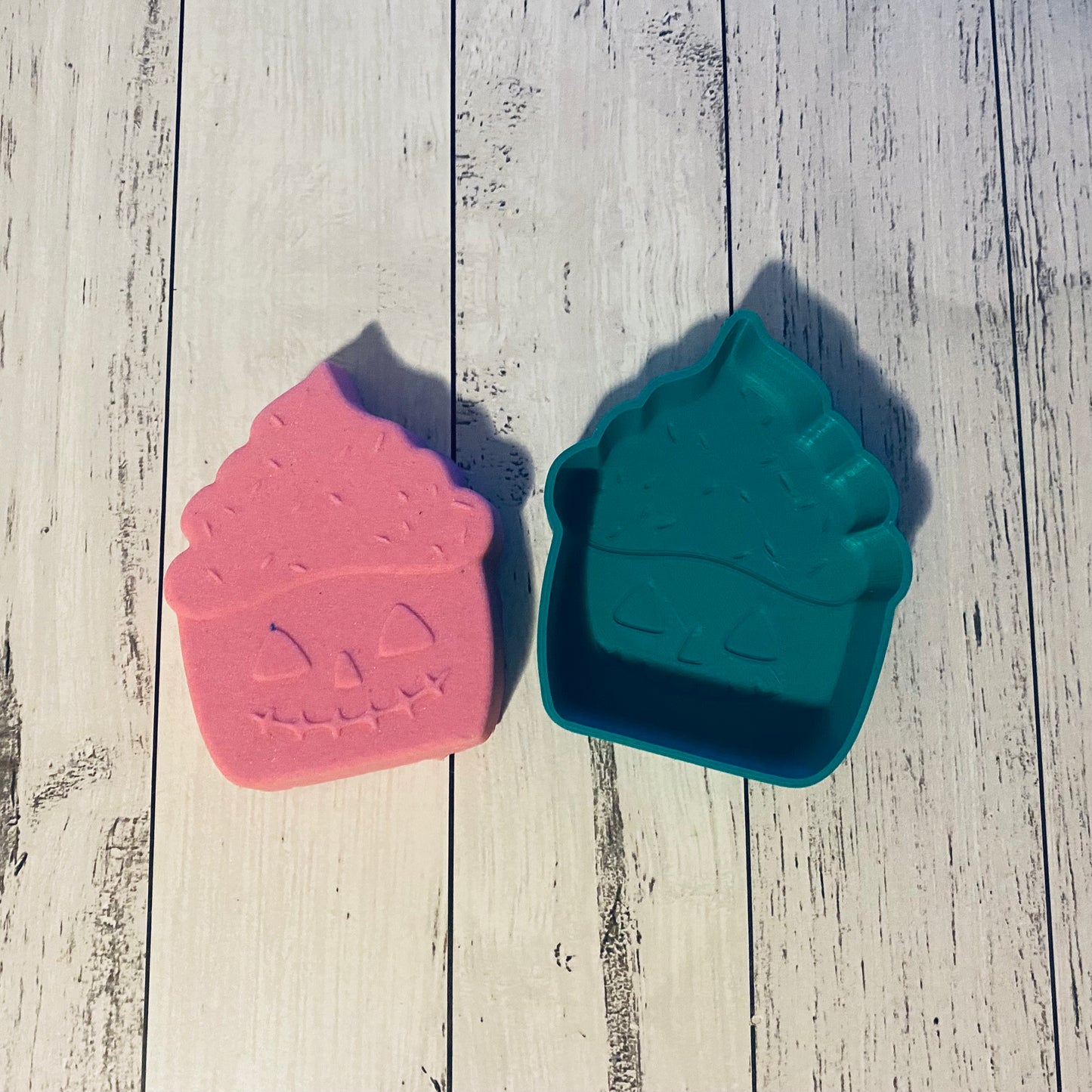 Bath Bomb Mould - Halloween Cupcake