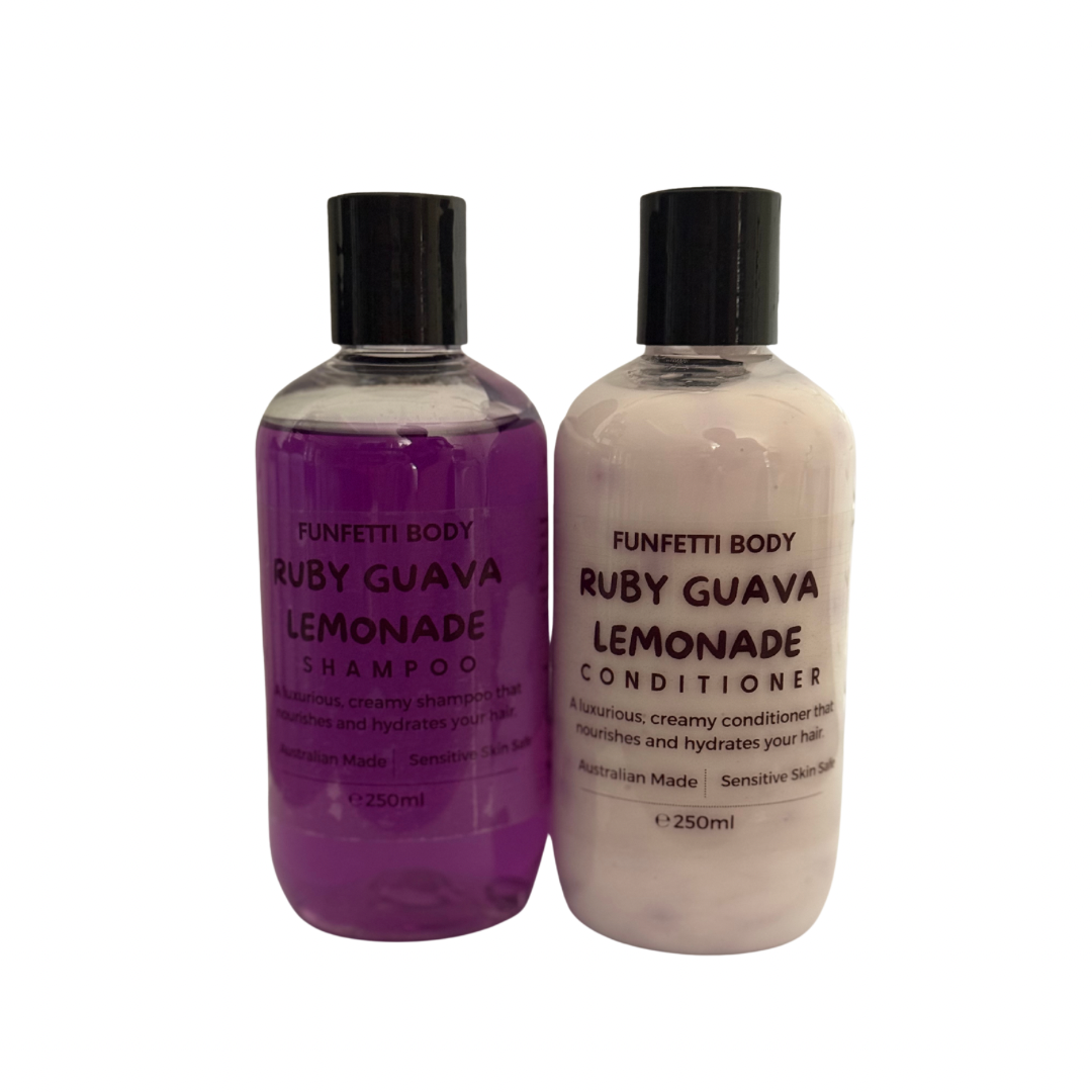 Shampoo & Conditioner - Ruby Guava Lemonade