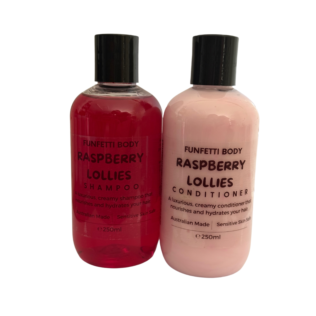 Shampoo & Conditioner - Raspberry Lollies