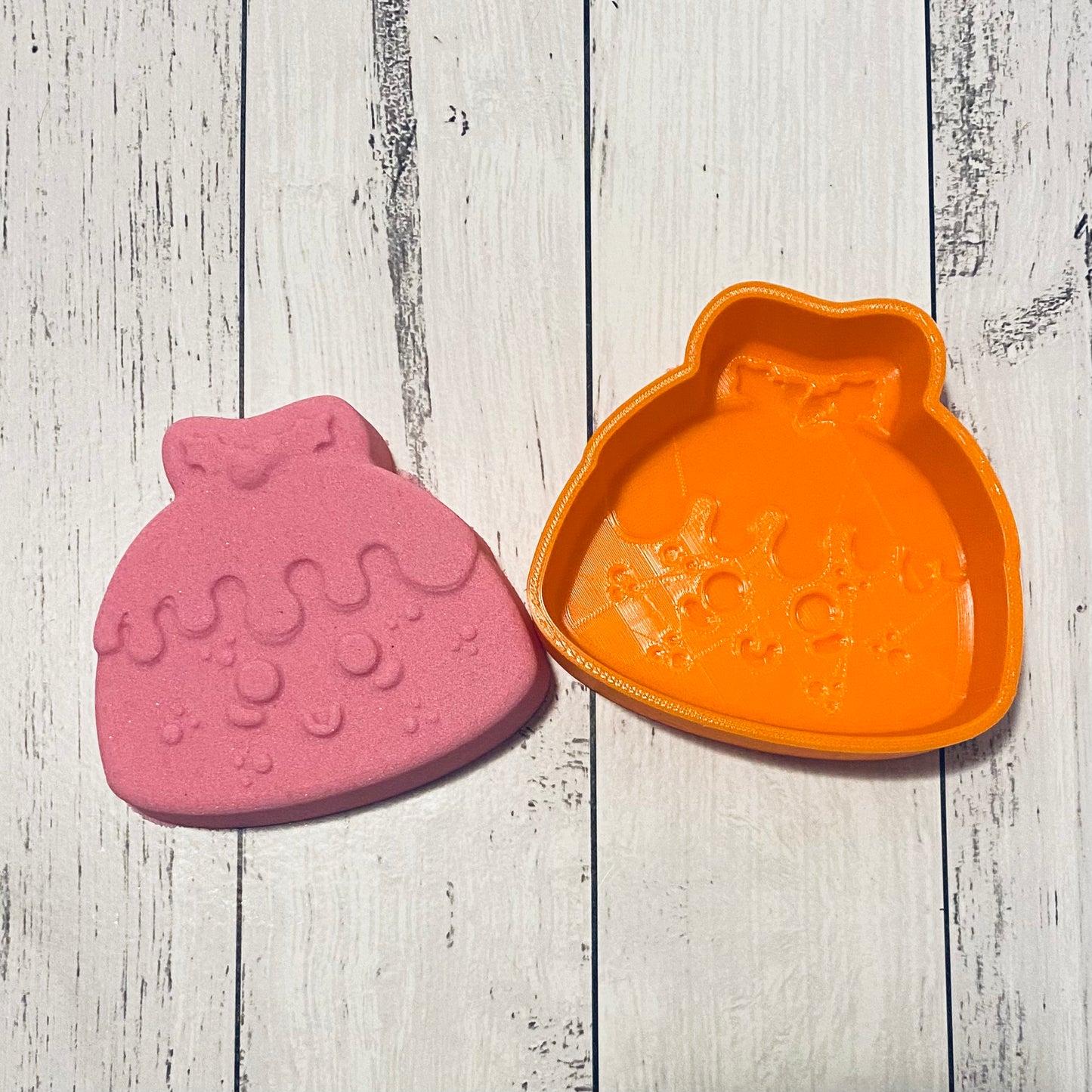 Bath Bomb Mould - Kawaii Christmas Pudding