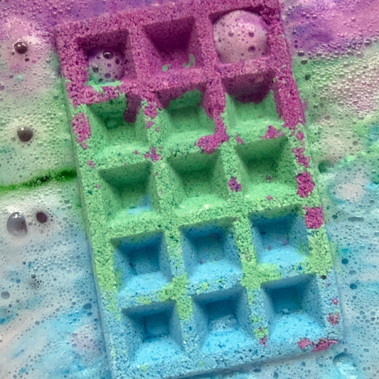 Bath Bomb - Pina Colada Waffle