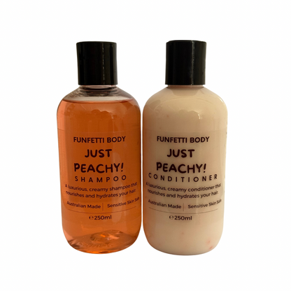 Shampoo & Conditioner - Just Peachy!