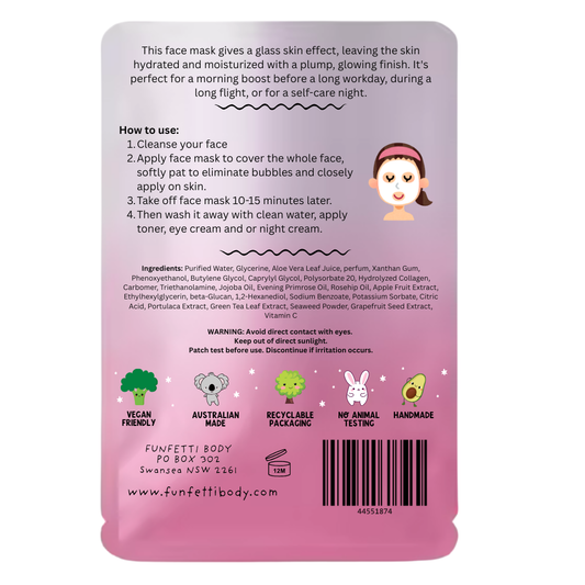 Hydrating Face Mask Sheet