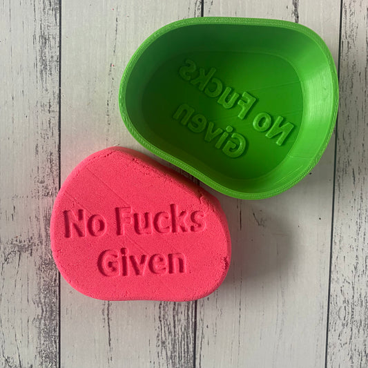 Bath Bomb Mould - No Fu*ks Given