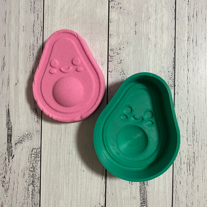 Bath Bomb Mould - Kawai Avocado
