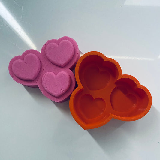 Bath Bomb Mould - Trio of Heats