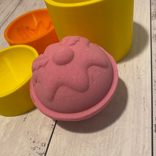 Bath Bomb Mould - Christmas Pudding Ball