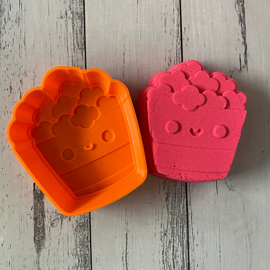 Bath Bomb Mould - Kawaii Popcorn