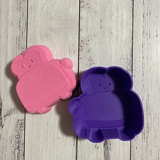 Bath Bomb Mould - Kawaii Toaster