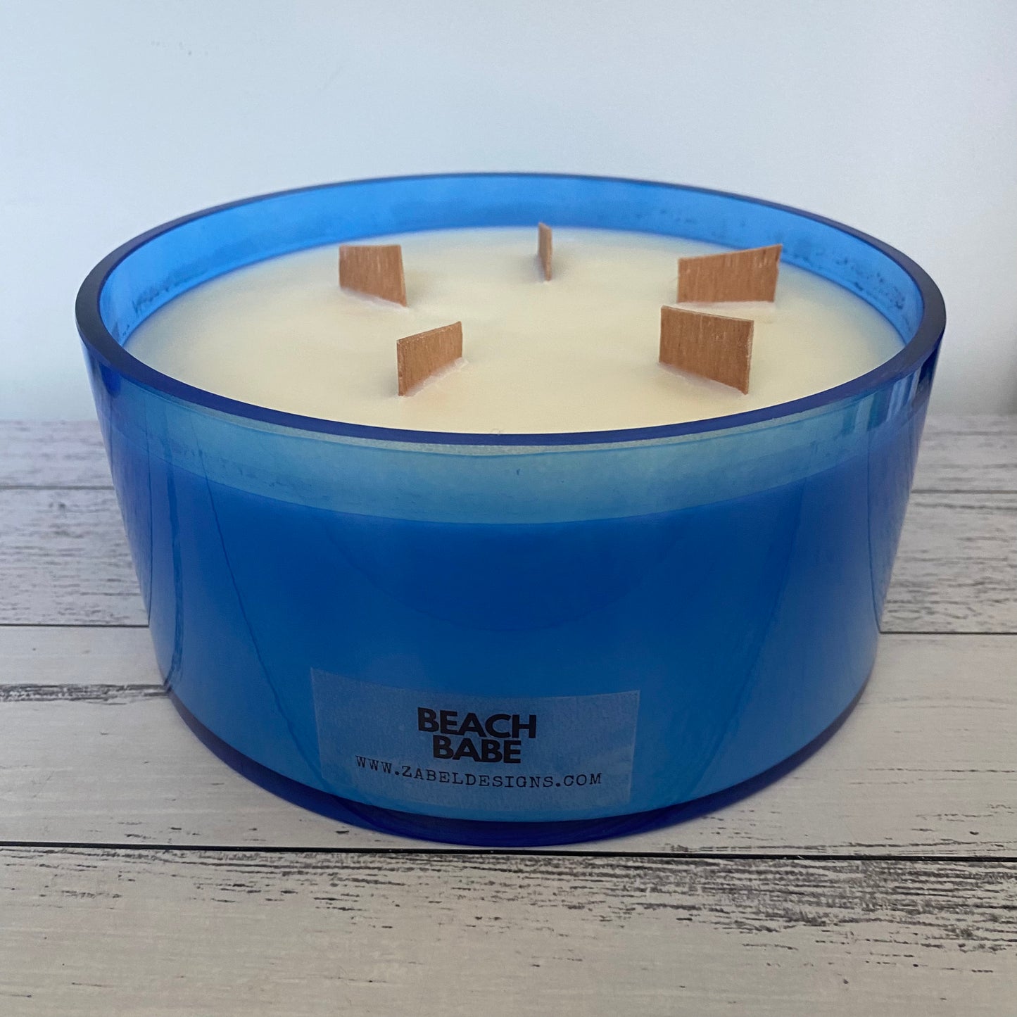 Coffee Table Candle - Coconut (Blue Jar 3 wicks)