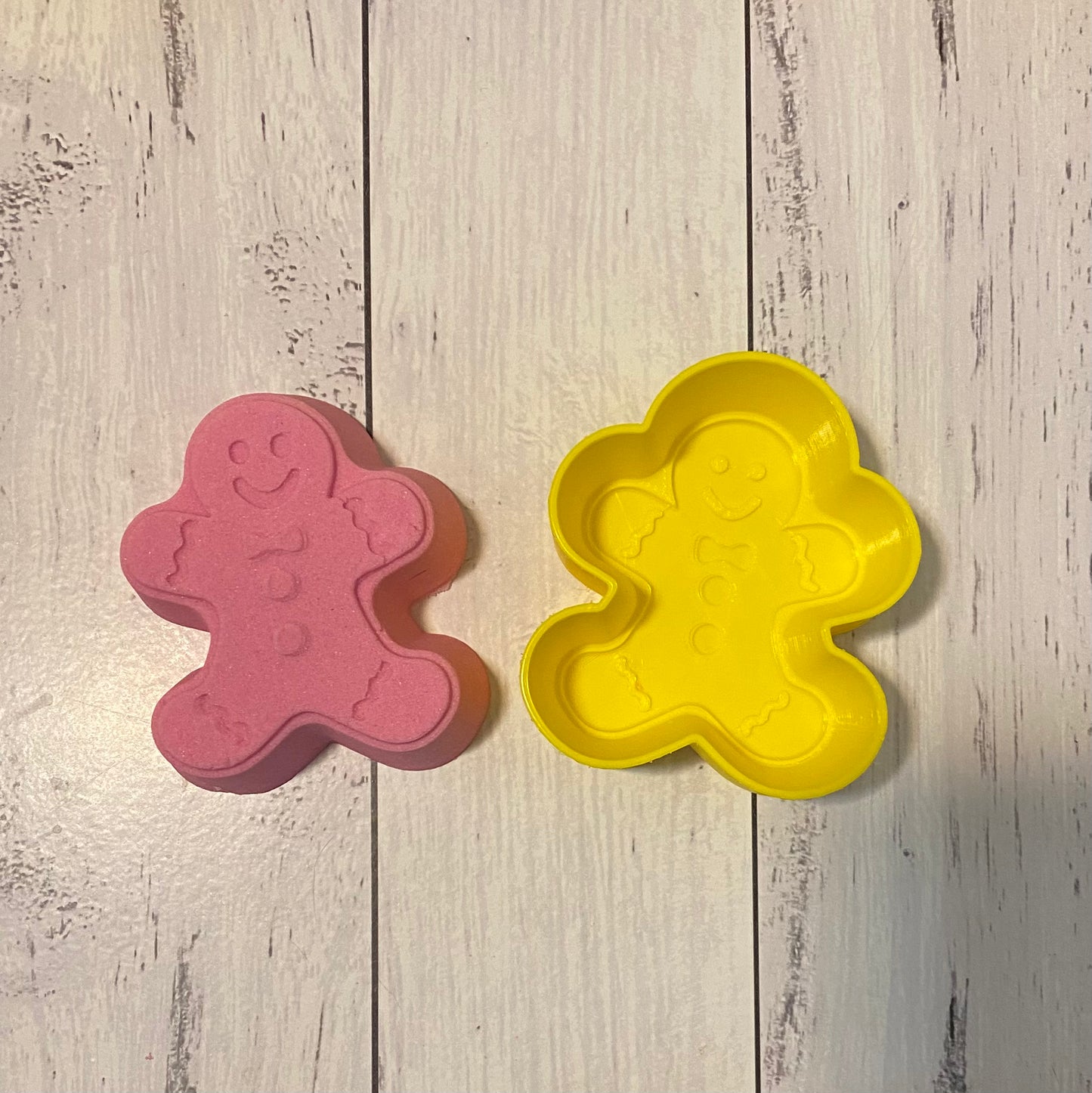 Bath Bomb Mould - Ginger Bread Cookie