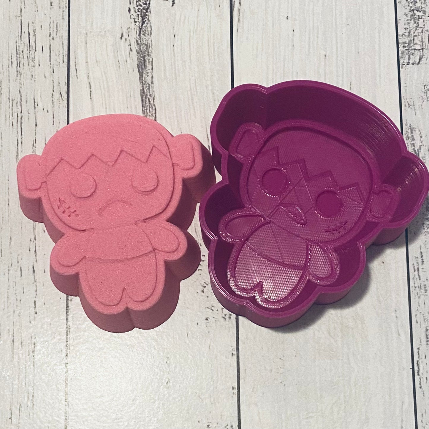 Bath Bomb Mould - Kawaii Frankie