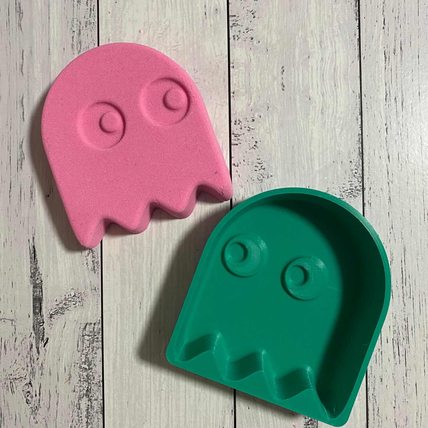 Bath Bomb Mould - Pack Man & Ghost