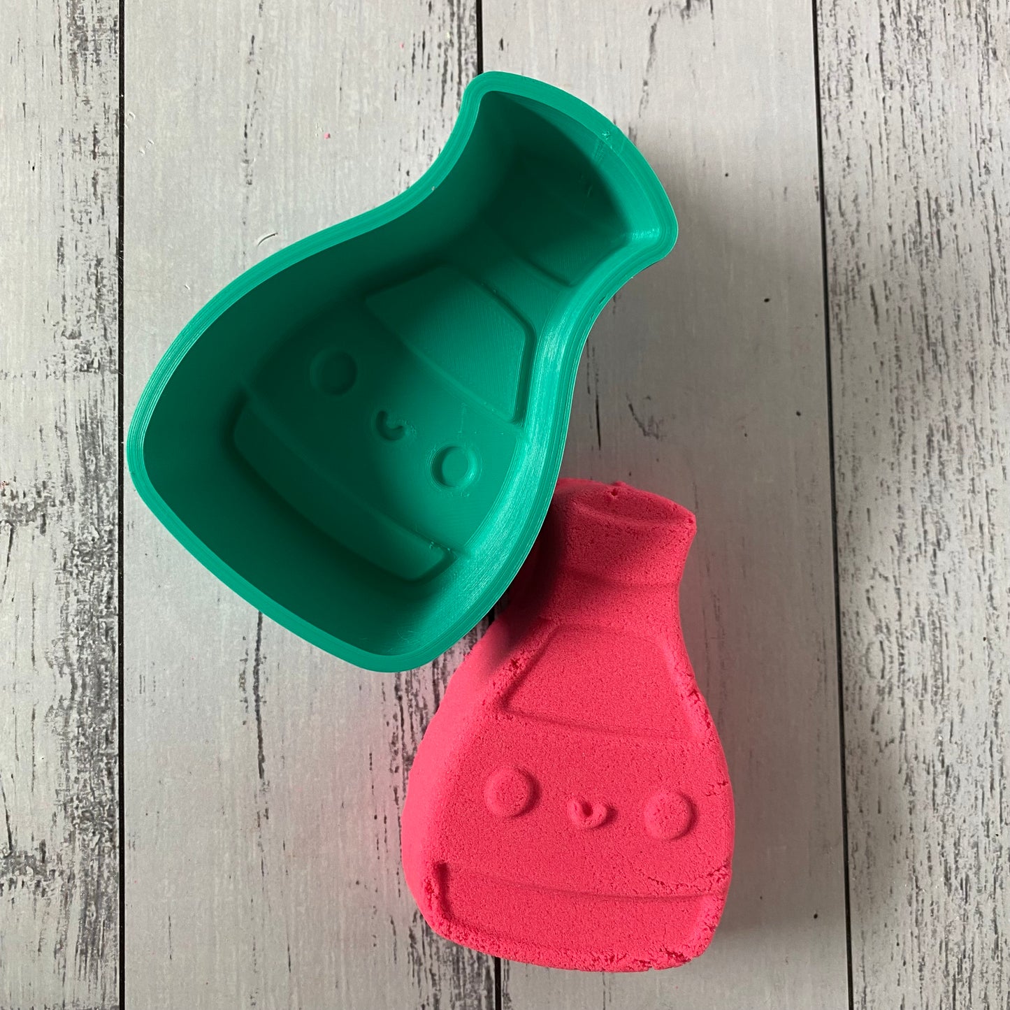 Bath Bomb Mould - Kawaii Bottle (soy)