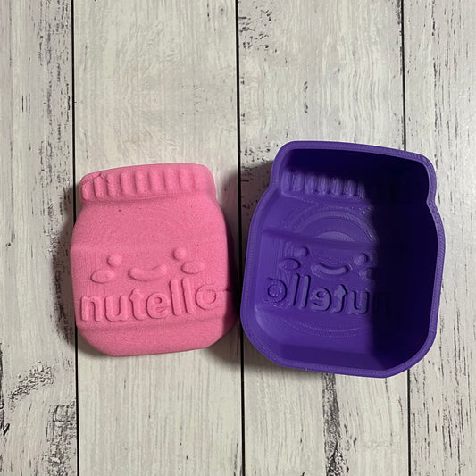 Bath Bomb Mould - Kawaii Nutella