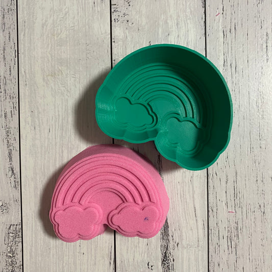 Bath Bomb Mould - Rainbow Cloud
