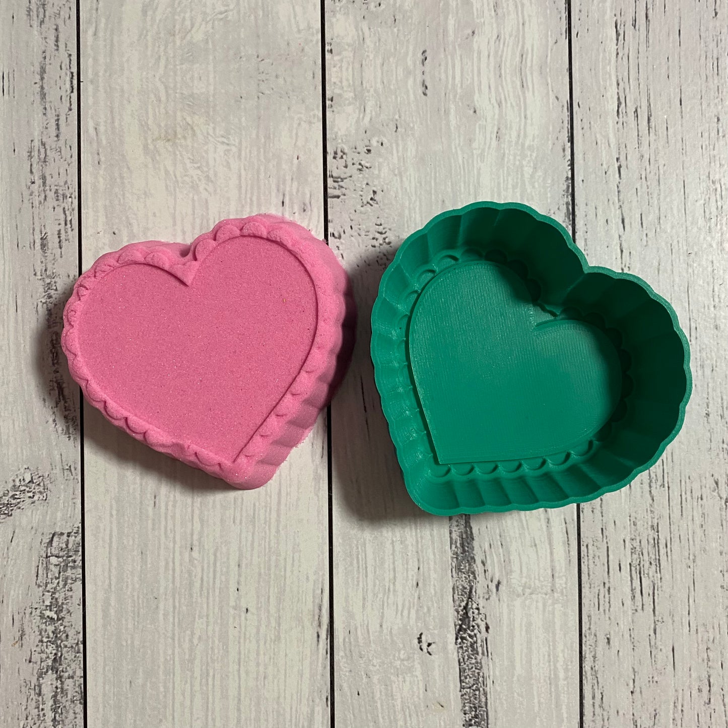 Bath Bomb Mould - Lace Heart
