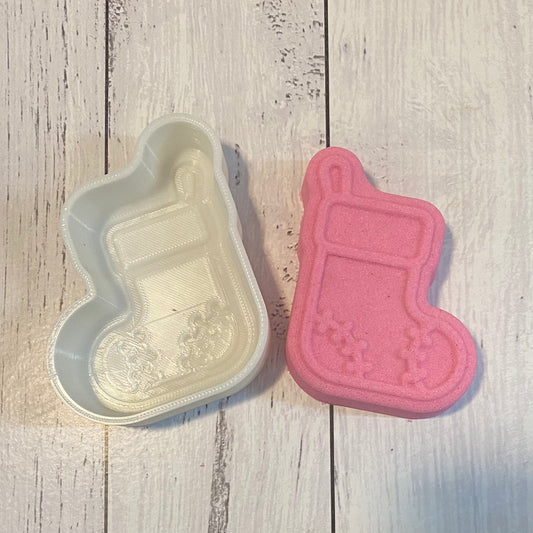 Bath Bomb Mould - Christmas Stocking